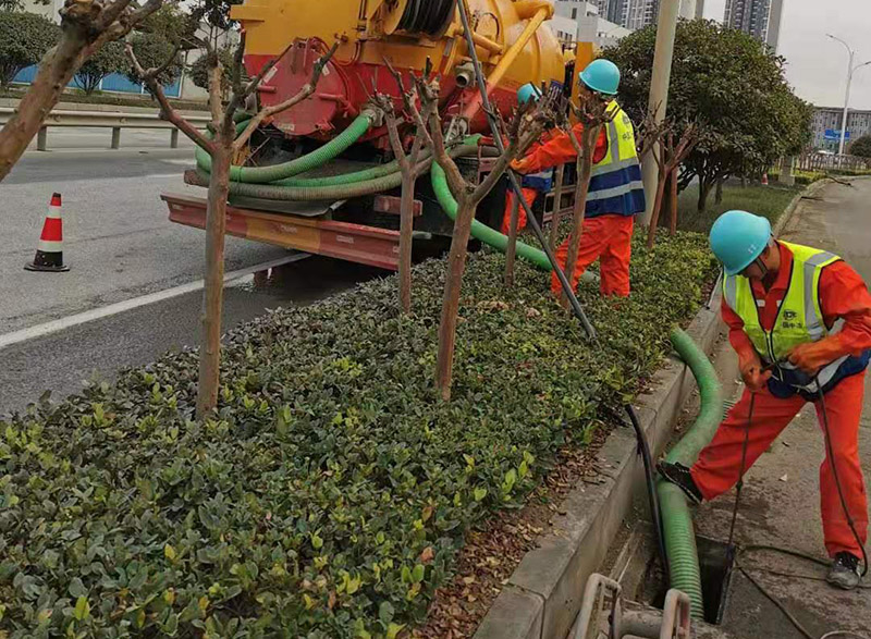 柞水市政管道清淤